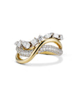Wave Trio Cluster Ring