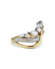 Wave Trio Cluster Ring