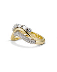 Wave Trio Cluster Ring
