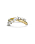 Wave Duo Cluster Ring