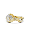 Wave Marquise Ring