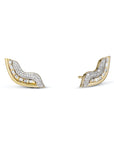 Wave Trio Earrings