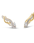 Wave Trio Ear Crawler Earrings