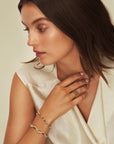 Movement Pave Rope Bracelet
