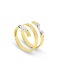 Stapled Coil Ring