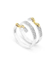 Stapled Coil Ring