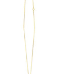 Floating Crescent Necklace