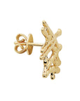 Cross Splatter Earrings