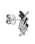 Cross Splatter Earrings