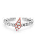 Single Shard Midi Ring