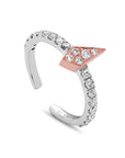 Single Shard Midi Ring