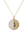 Duo Goddess Coin Necklace