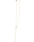 Lariat Jumbo Pin Stapled Necklace
