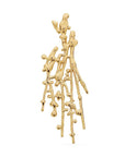 Large Splatter Earrings