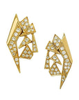 Long Mixed Shards Earrings