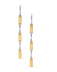 Stapled Plate Earrings