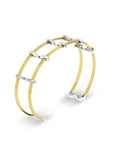Stapled Five Pin Cuff