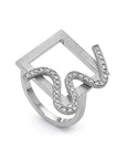 Square Movement Ring