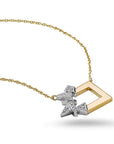 Broken Square Shards Necklace