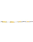 Stapled Plate Bracelet