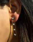 Linear Floating Earrings