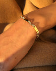 Stapled Plate Bracelet