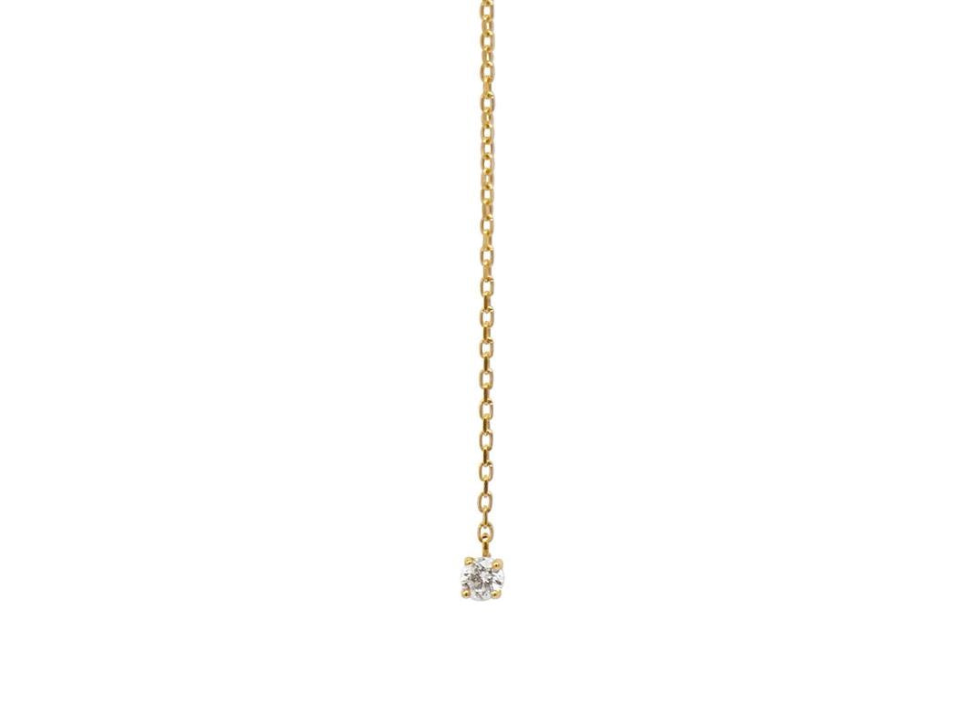 Lariat Jumbo Pin Stapled Necklace